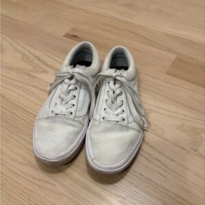 Classic White Vans Sneakers